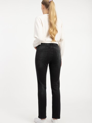 Coupe slim Jean 'JIL' Recover Pants en noir