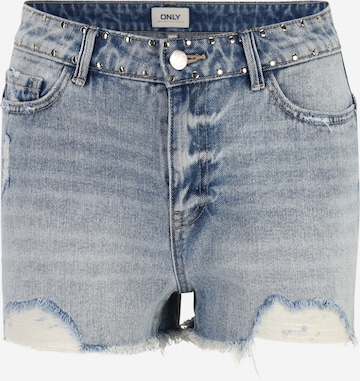 Only Petite Regular Shorts 'PACY' in Blau: predná strana