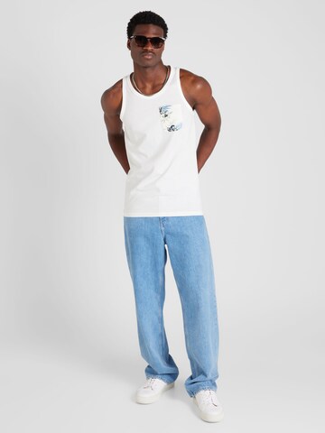 T-Shirt 'CHILL' JACK & JONES en blanc