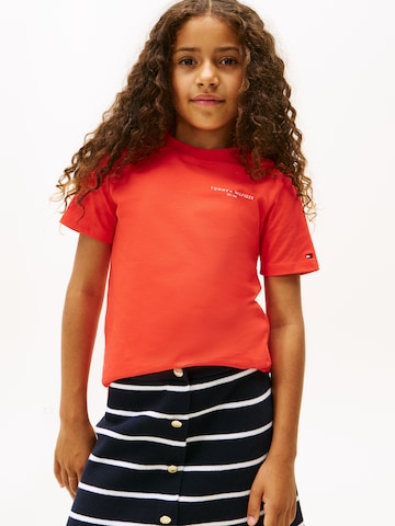 Maglietta di TOMMY HILFIGER in rosso: frontale