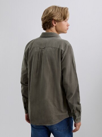 Scalpers Regular fit Button up shirt in Green