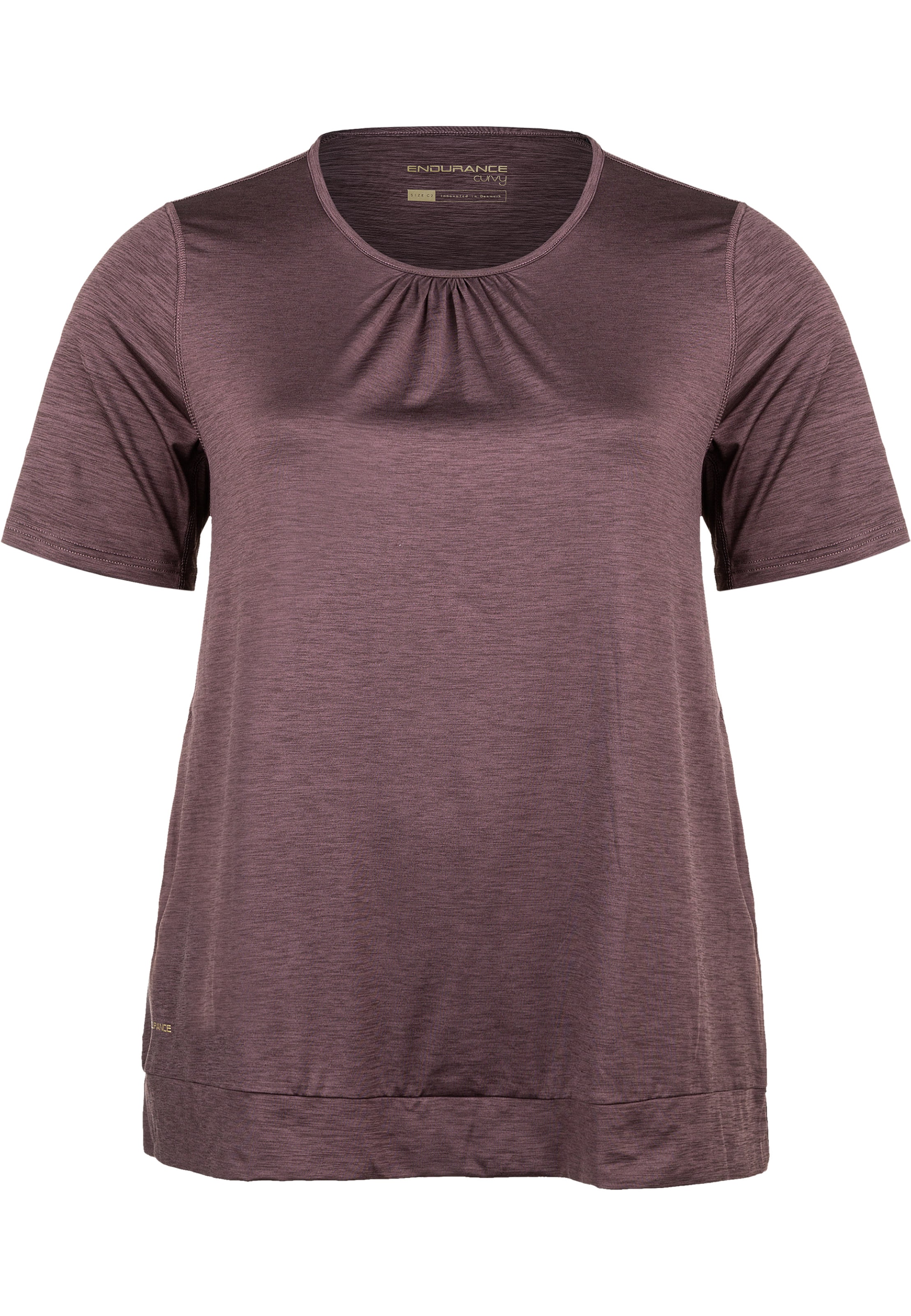 Q by Endurance Funktionsshirt 'BREE' in Lila: Vorderseite