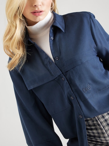 Esmé Studios Blouse 'Molly' in Blauw