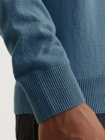 JACK & JONES Pullover 'JJEEmil' in Blau