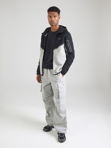 Veste de survêtement 'TECH FLEECE' Nike Sportswear en noir