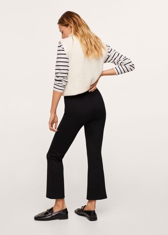 MANGO Flared Leggings 'Milly' - fekete