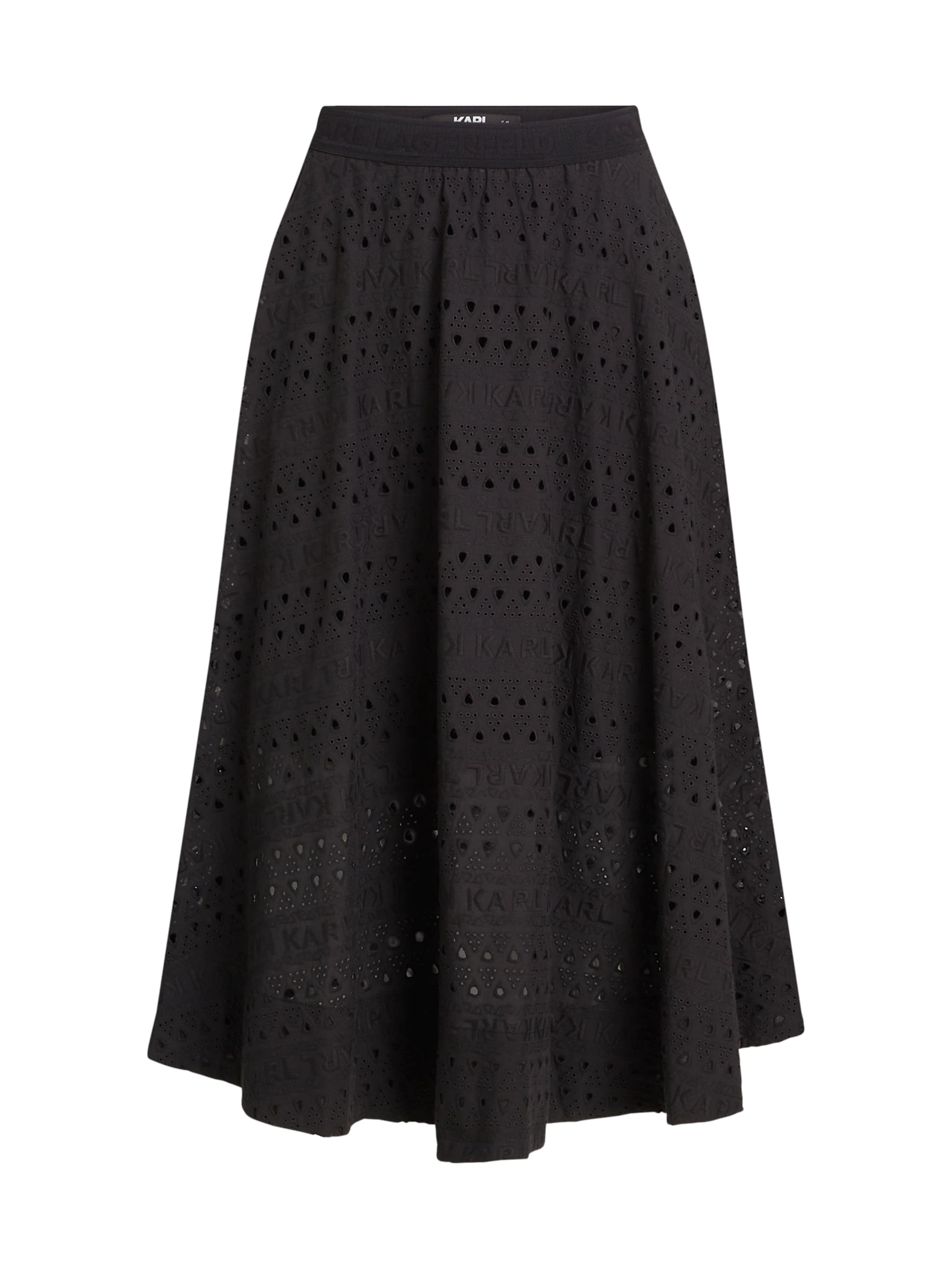 Fustă de la Karl Lagerfeld pe negru: față