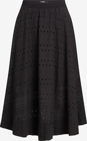 Karl Lagerfeld Skirt in Black: front