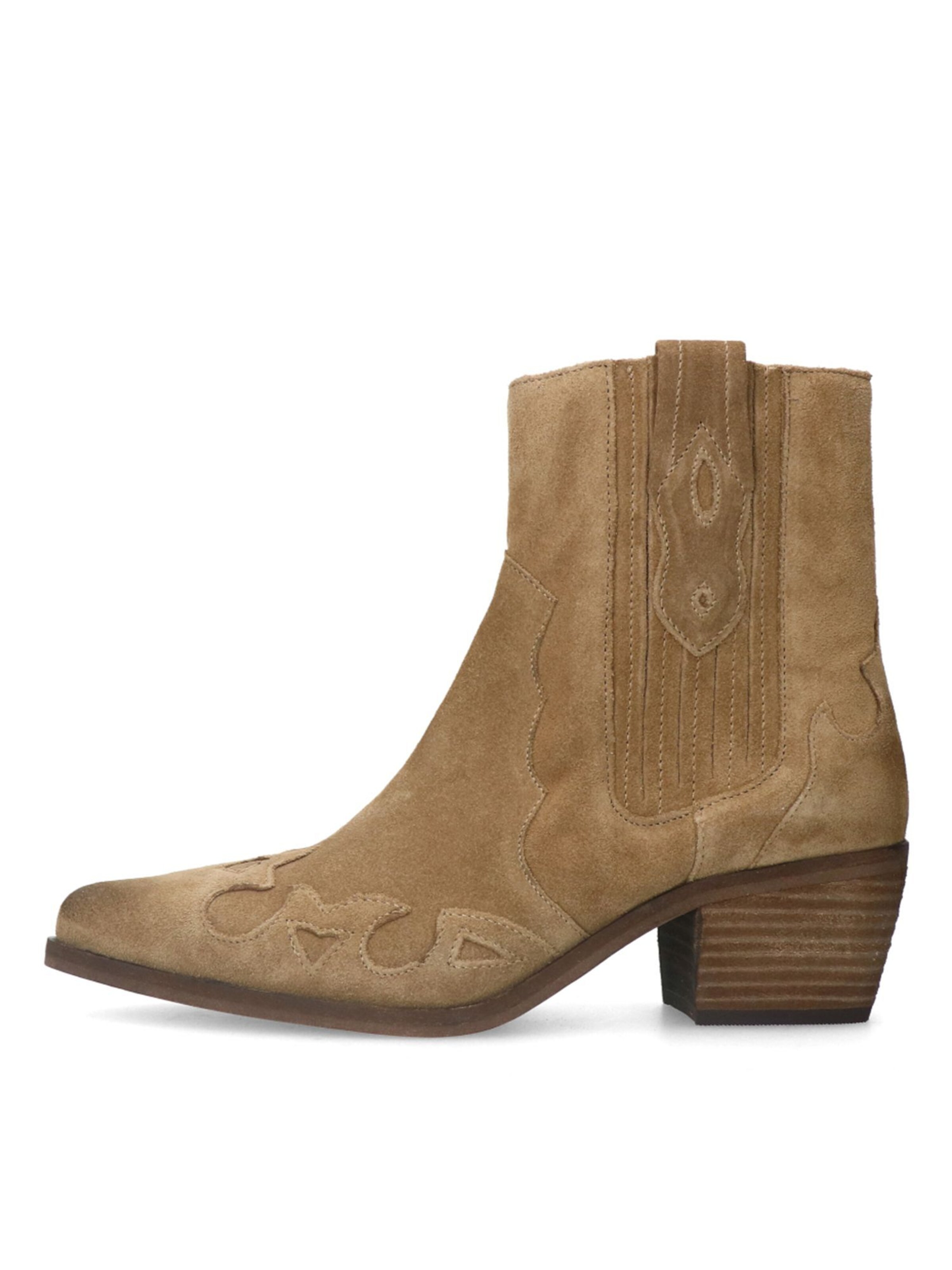 MANFIELD Cowboystiefel in Braun