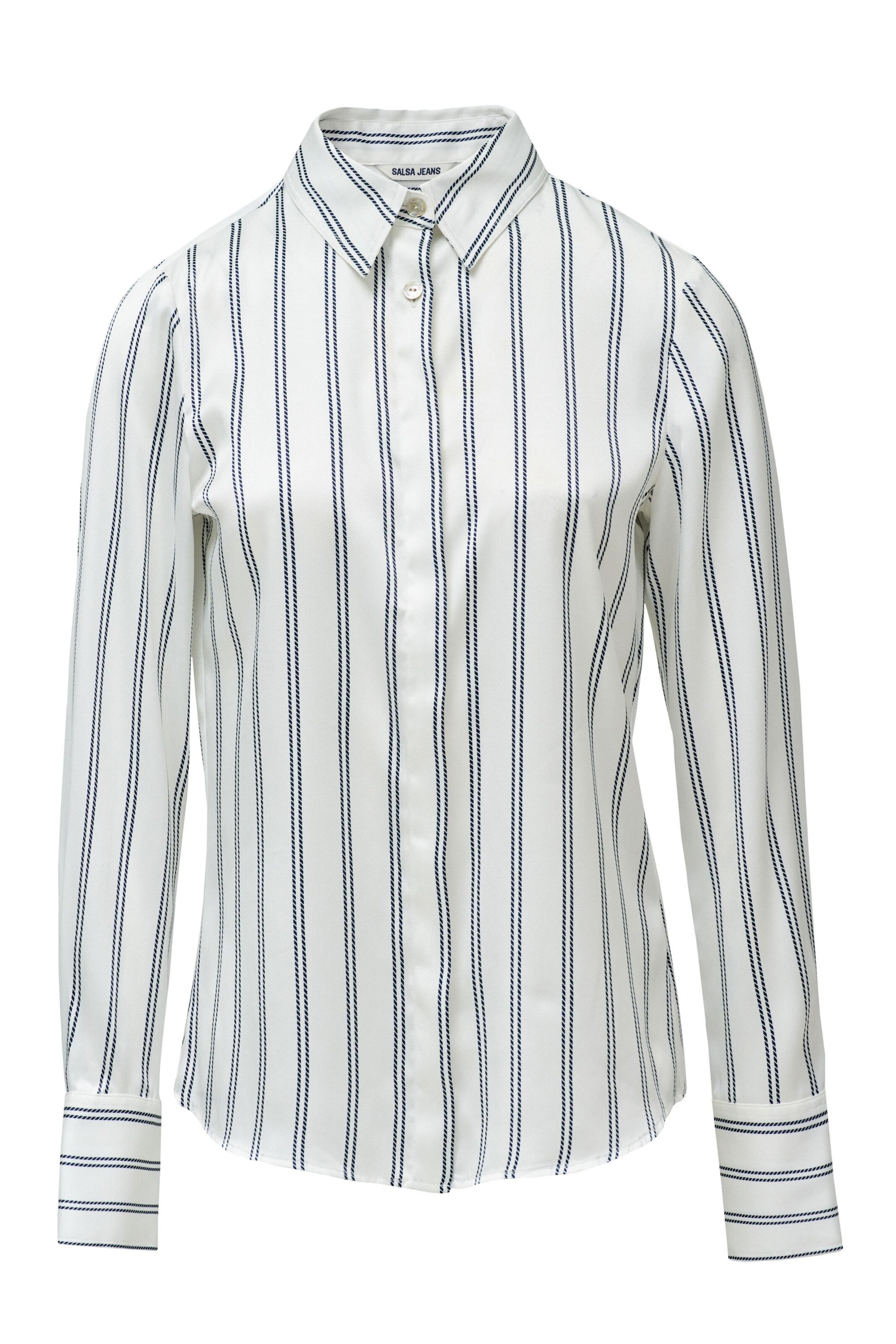 Salsa Jeans Blouse in de kleur Blauw, Productweergave