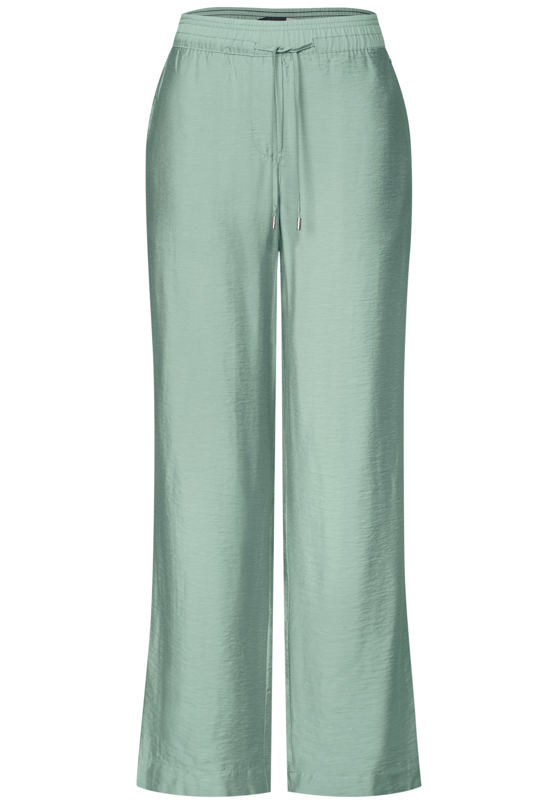 CECIL Loosefit Hose in Grün: Vorderseite