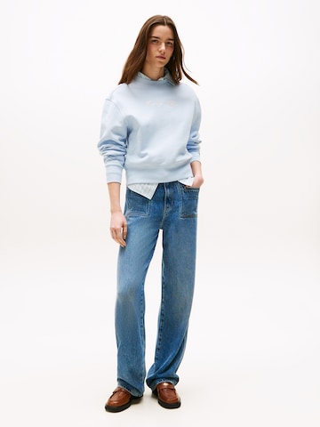 TOMMY HILFIGER Sweatshirt i blå