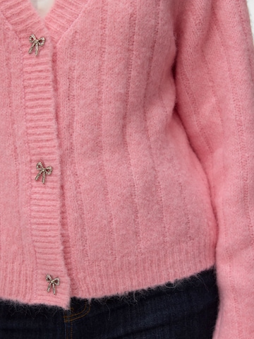 VERO MODA Kardigán 'VMSally' - Ružová