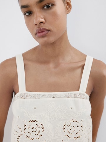 MANGO Top 'Daria' – bílá