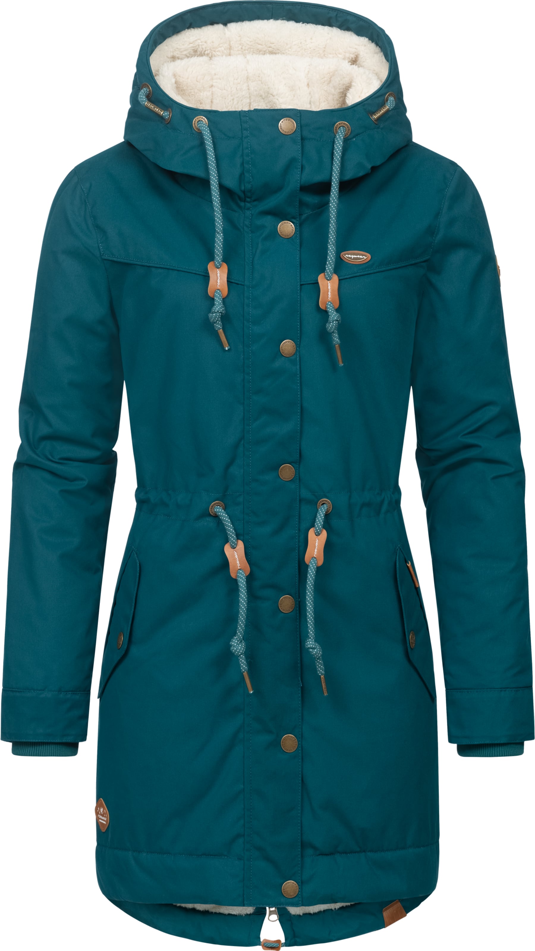 Ragwear Winter parka 'Canny' in Green
