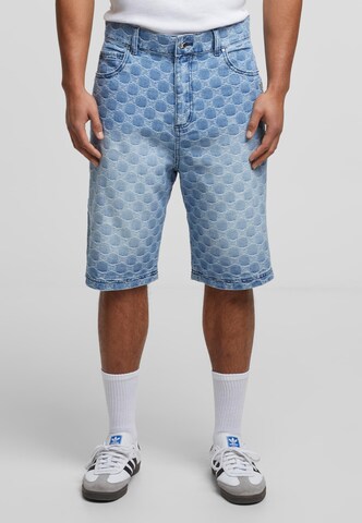 Pequs - Loosefit Calças de ganga 'Aether' em azul: frente