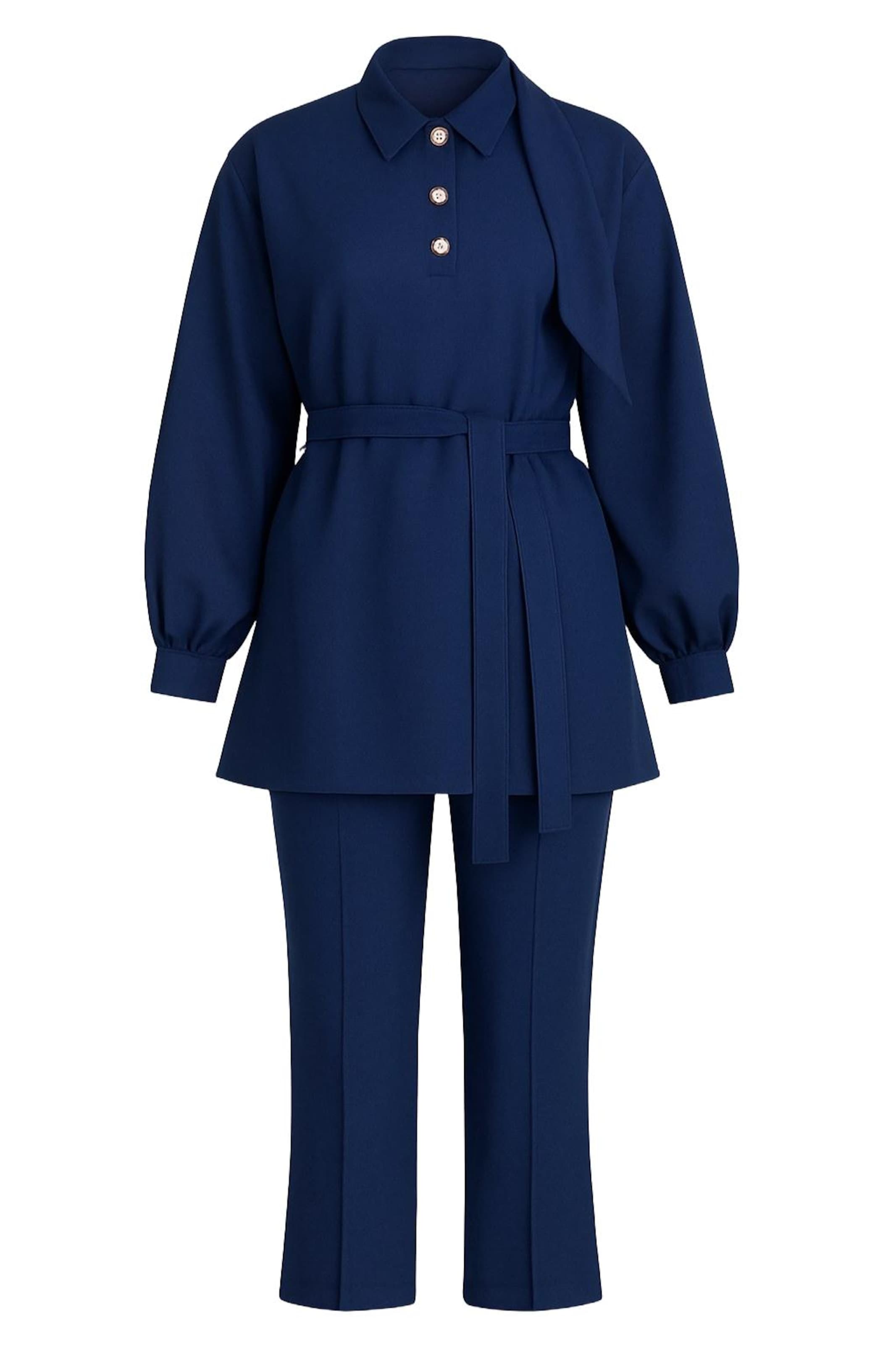 MODAMIHRAM Hosenanzug in Blau: Vorderseite