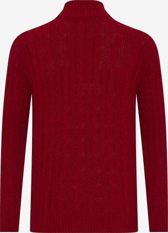 DENIM CULTURE - Pullover 'Orion' em vermelho