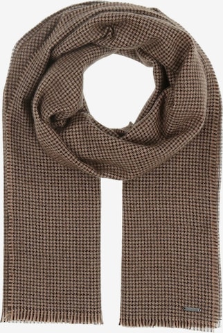 bugatti Schal in Braun: Vorderseite