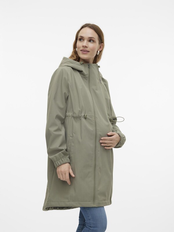 MAMALICIOUS Raincoat 'Nell' in Green