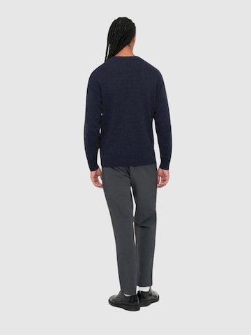JACK & JONES Pullover '12287663'‌‌‌‌‌ in Blau