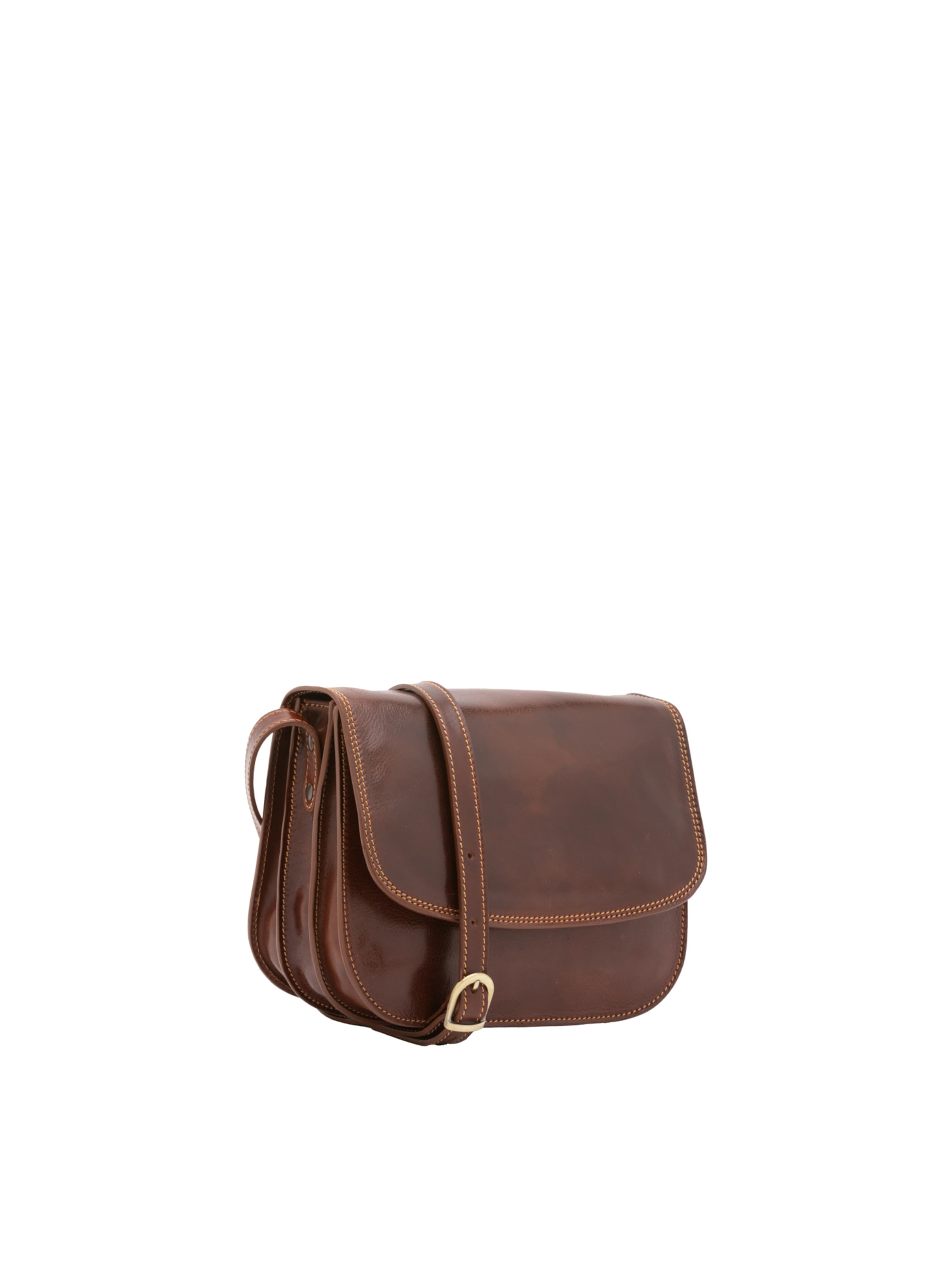 Viola Castellani Crossbody Bag ' ' in Brown: front