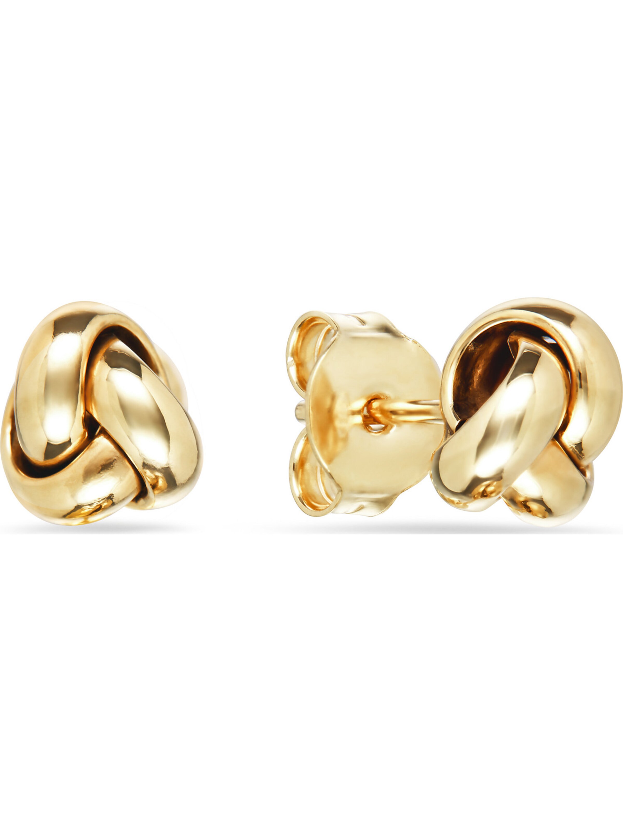 FAVS Earrings in Gold: front