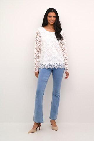 Cream Blouse 'Tinu' in White