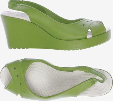 Crocs Sandals & High-Heeled Sandals in 41,5 in Green: front