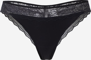 Slip 'Floral Touch' Chantelle en noir : devant