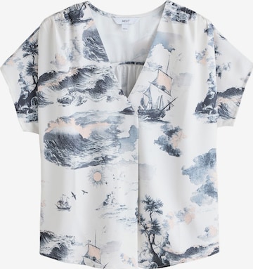 Chemisier Next en blanc : devant