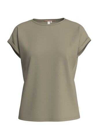 QS T-Shirt in Grün: Vorderseite