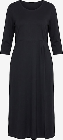 Ulla Popken Kleid in Schwarz: Vorderseite