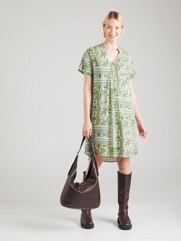ZABAIONE Blousejurk in Groen: voorkant