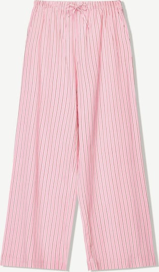 Bershka Housut värissä vaaleanpunainen / punainen / valkoinen, Tuotenäkymä