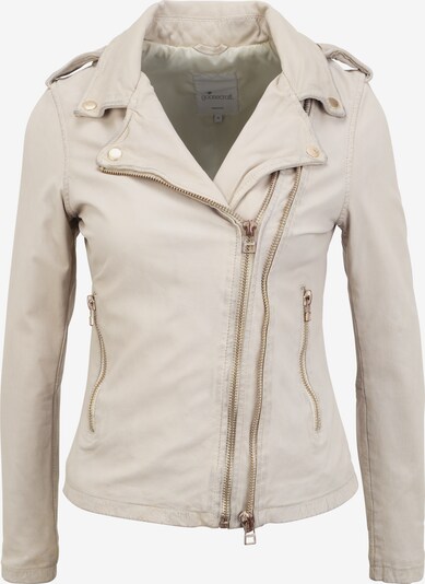 Goosecraft Lederjacke 'RAY' in weiß / wollweiß, Produktansicht