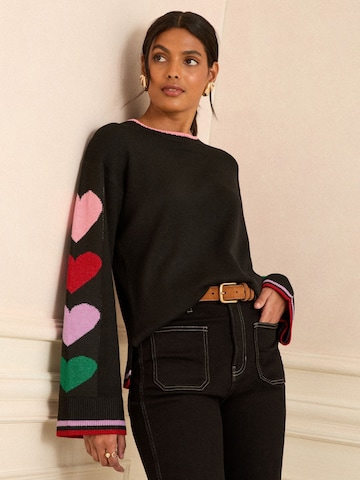 Pullover di love & roses in nero