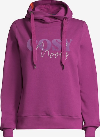 salzhaut Trui 'SABBELBUDE' in Lila: voorkant