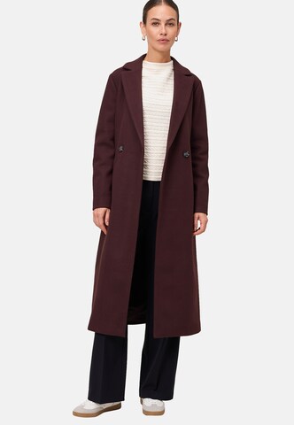 Cappotto di mezza stagione di zero in rosso