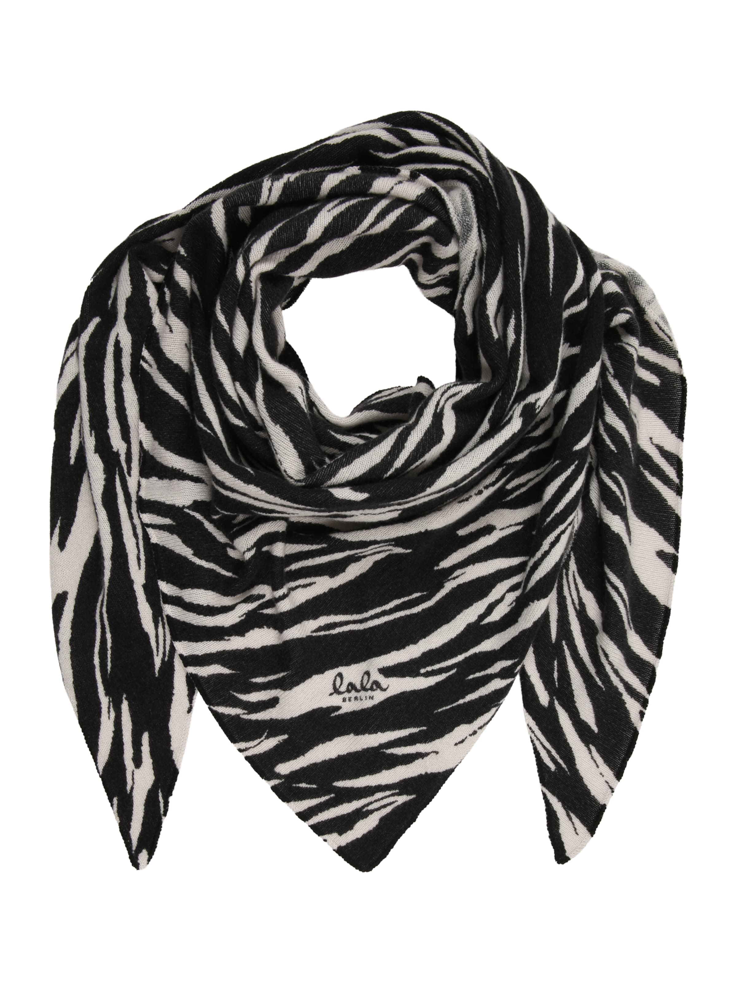 Foulard Lala Berlin en noir : devant