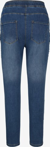 MIAMODA Regular Jeggings in Blau