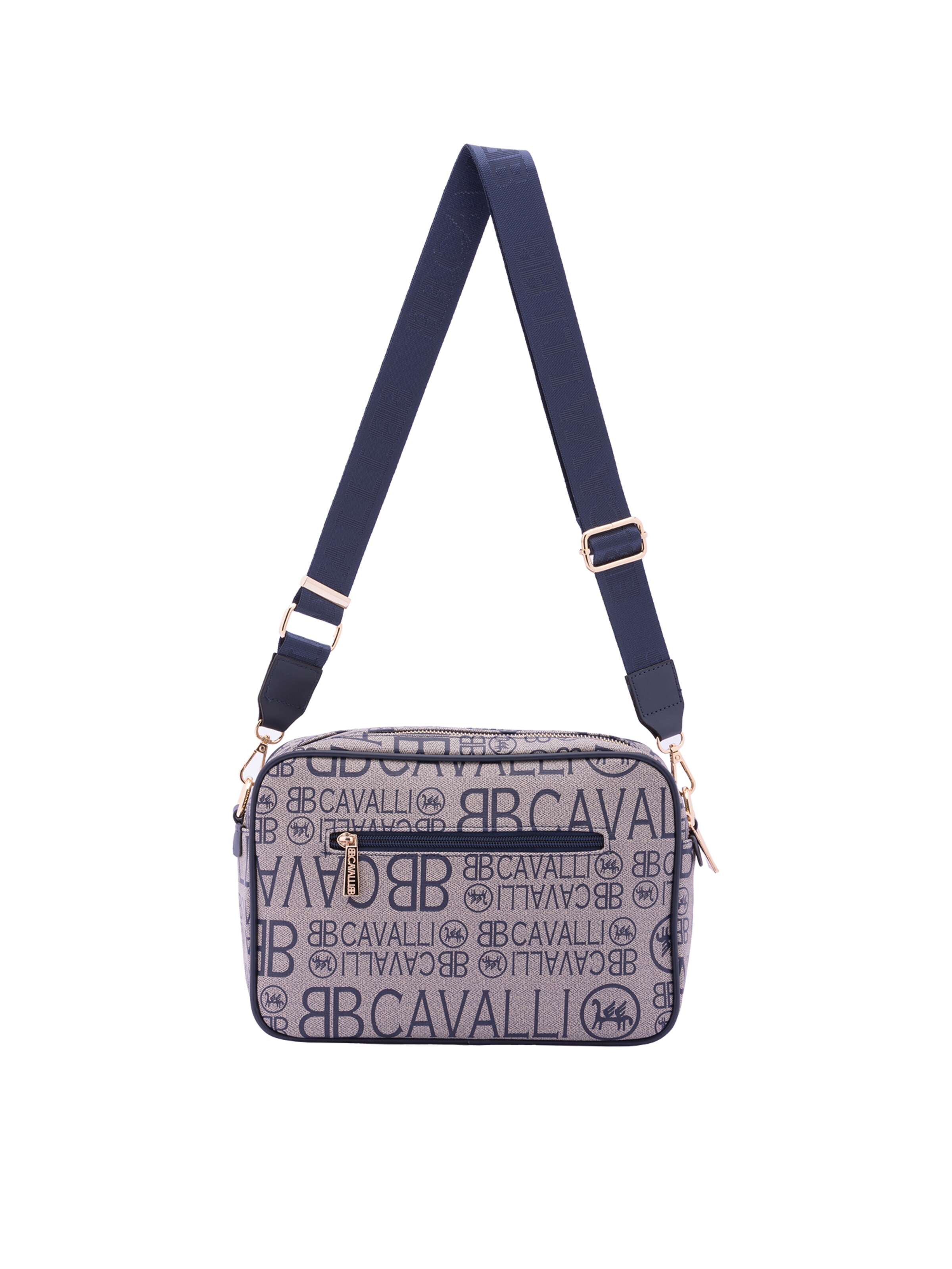 Borsa a tracolla di B. Cavalli in blu