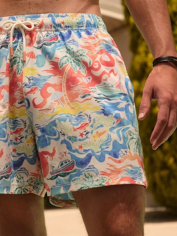 Next Board Shorts in White