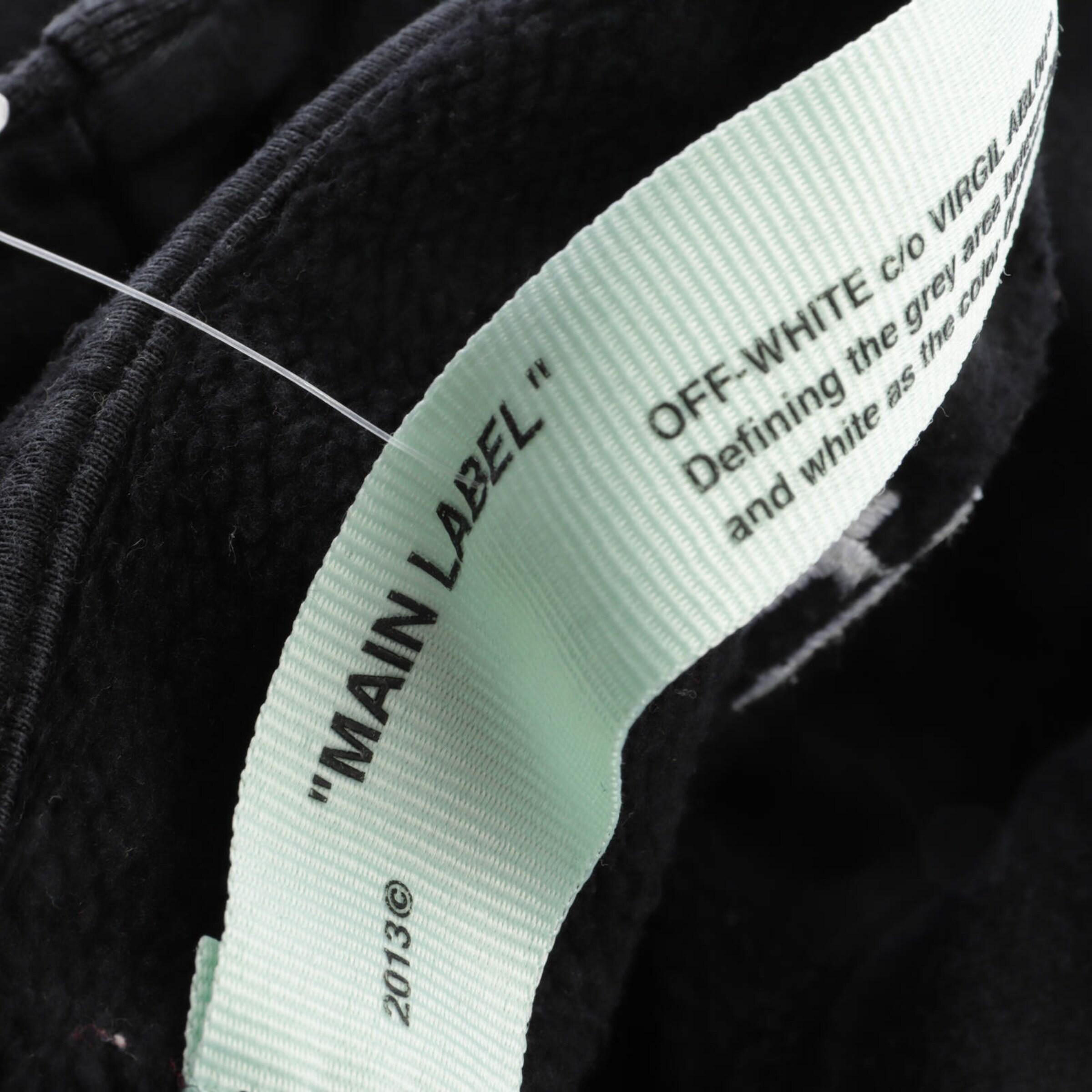 Off-White Sweatshirt & Zip-Up Hoodie in S in Black