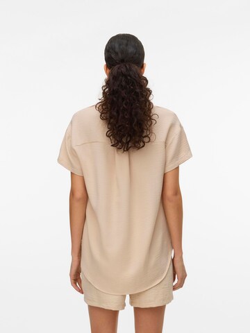 VERO MODA Bluse 'VMMelaney' in Beige