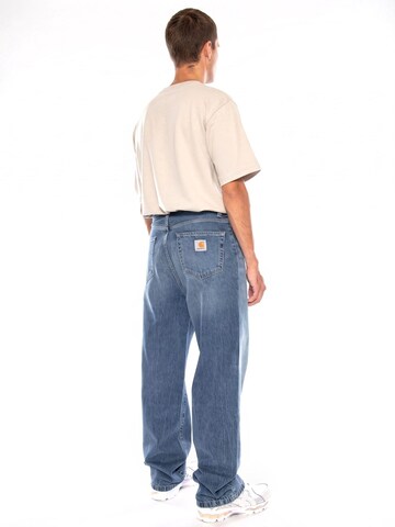 Baggy Jeans 'LANDON PANT BLUE MARBLE USED WASH' di Carhartt WIP in blu