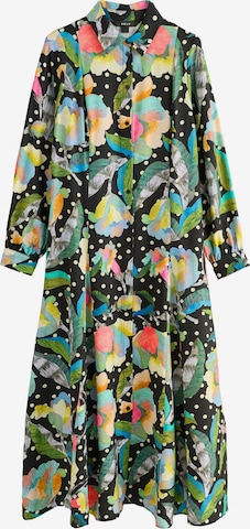 Abito camicia di Next in nero: frontale