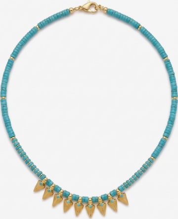 THE GEM STORIES JEWELRY Ketju värissä sininen: etupuoli