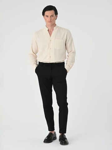Antioch Regular fit Button Up Shirt in Beige