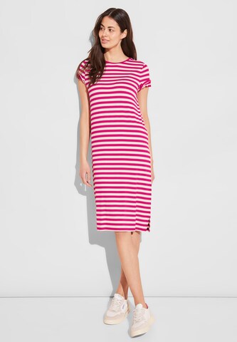 STREET ONE Summer Dress in Pink: front